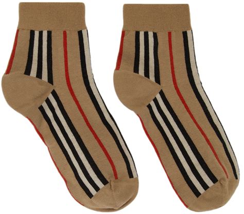 burberry classic stripe socks|original burberry socks.